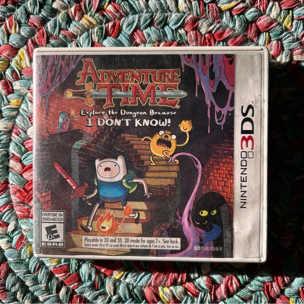Adventure Time: Explore the Dungeon Because I Don't Know! Nintendo 3Ds Game - Picture 1 of 7
